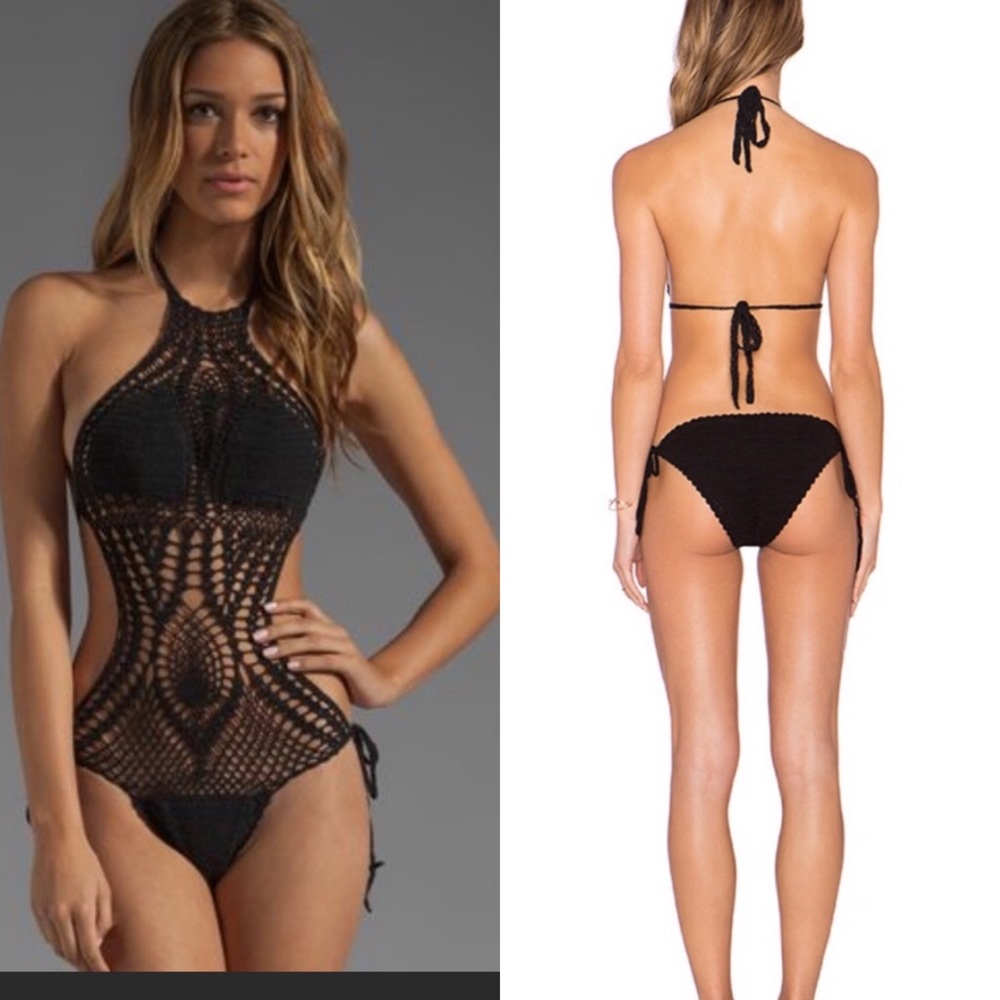 Brand New “Lisa” Small Crochet One Piece Swimsuit